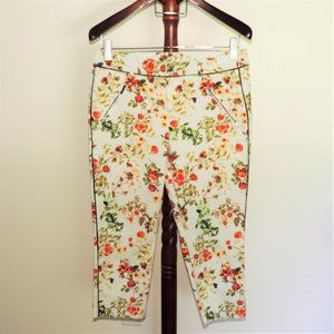 Disney floral capris